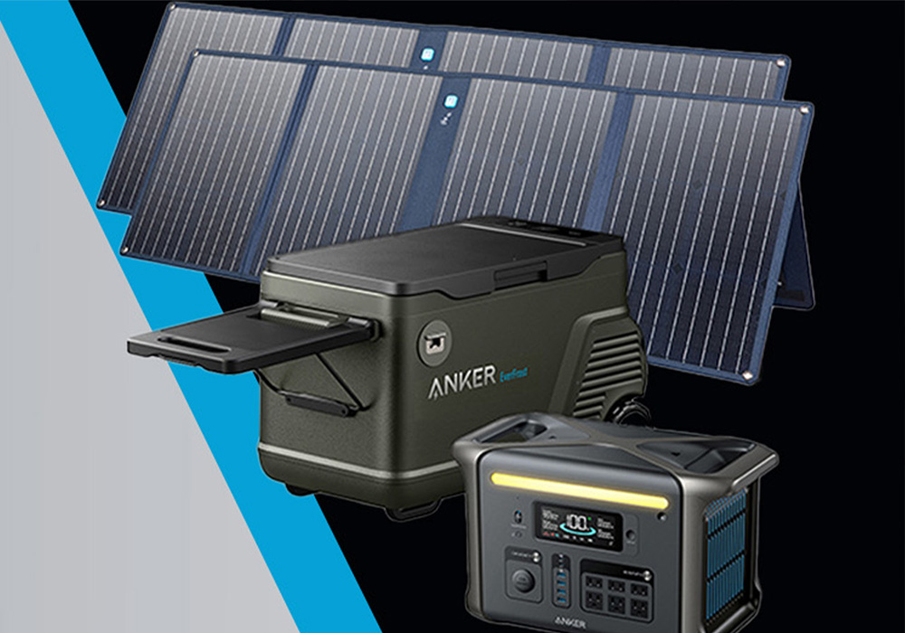 Anker $520 Off Anker EverFrost Powered Cooler 40 and SOLIX F1500 Solar Generator Kit