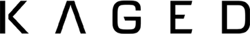 Kaged logo black