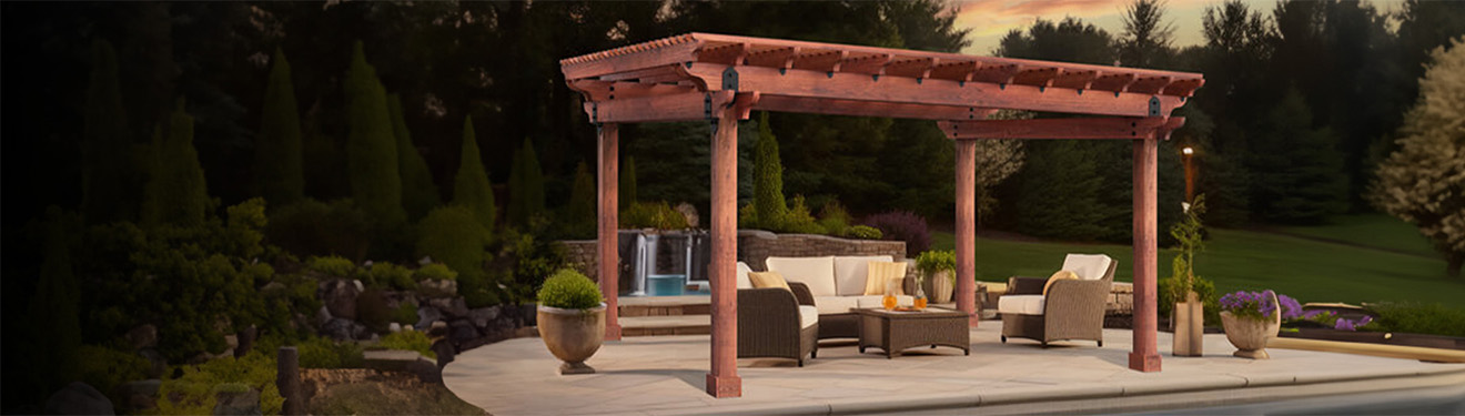 Big Timber Product in backyard