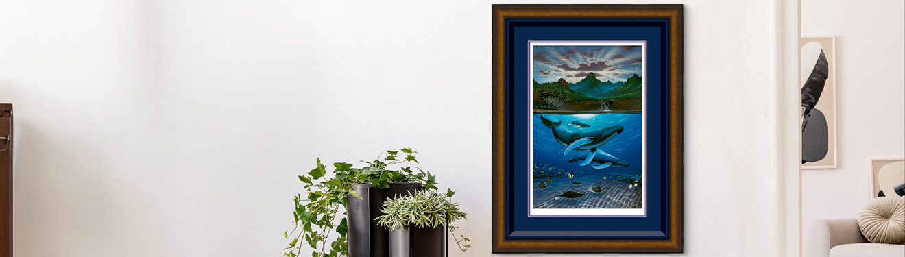 Wyland art on wall